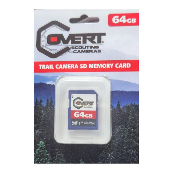 Covert Trail Camera SDXC Memory Card 64GB