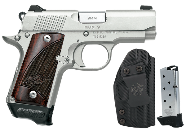 Kimber Manufacturing Micro 9, Stainless Rosewood Rtc 9mm
 