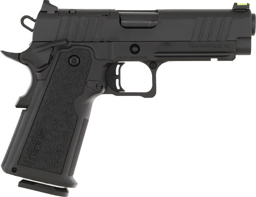 Tisas 1911 Carry B9R 9mm, 4.25" Barrel, Optic Ready, 17 rnd - Black [MPN:12500018]