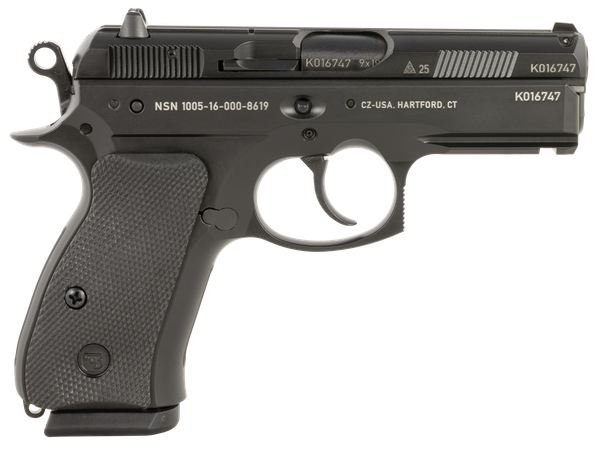 CZ P-01 50th Anniversary Compact 9mm, 3.75" Barrel, 10 rnd - Black [MPN:01116]
