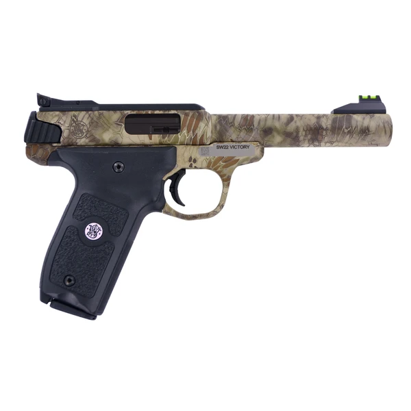 Smith & Wesson SW22 Victory .22 LR, 5.5" Barrel, USED, 10 rnd - Highlander Camo [MPN:10297U]