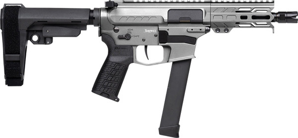 CMMG Banshee FE MKGs 9mm, 5" Threaded Barrel,  CMMG RipBrace, 33 rnd - Tungsten [MPN:99A290FTNG]