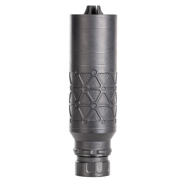 Rugged Suppressors AXIAL 7.62 QD Silencer Black W/Muzzle Brake [MPN:AXL762]