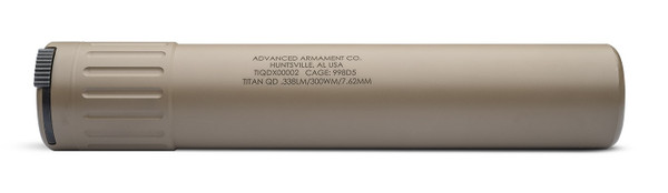 AAC Titan-QD Flat Dark Earth .338 Lapua [MPN:86601]
