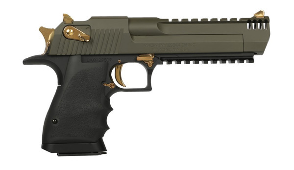 Magnum Research Desert Eagle L6 .357 Mag, 6" Barrel, 9 rnd - Green [MPN:DE357L6MSG]