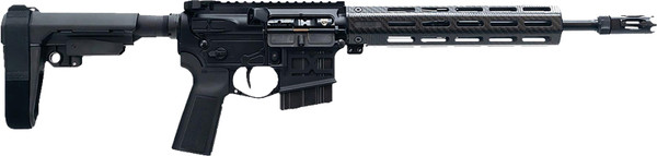 Faxon Firearms ION-X Ultralight .338 ARC, 12.5" Barrel, SBA3 Brace, 25 rnd - Black [MPN:FX338A5125X]
