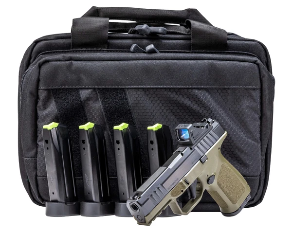 Rost Martin RM1C 9mm, 4" Barrel, Viridian RFX-11, CA, 10 rnd - OD Green [MPN:RM1SBLKOSP10CA]