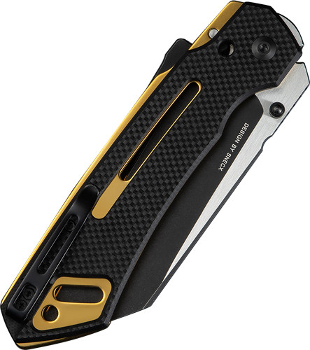 "Civivi Knife Buster Fg 4.2""  Black Goarse G10 Satin Flat"