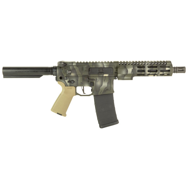 San Tan Tactical STT-15 5.56 NATO, 7.5" Barrel, 30 rnd - Tiger Stripe [MPN:STT15-P-556-7-TIGS]