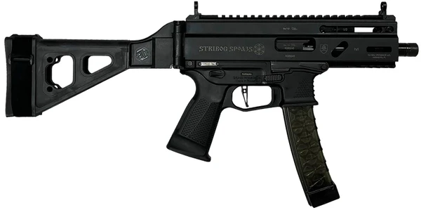 Grand Power SP9A3S Stribog 9mm, 5.50" Barrel, 30 rnd - Black [MPN:810091152836]