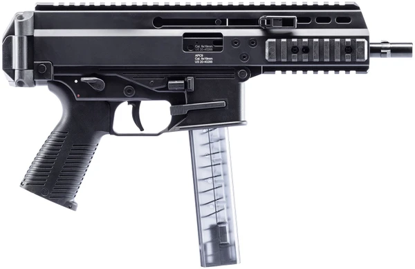 B&T APC9 Pro 9mm Luger 7" 30rd Black Semi Auto Pistol