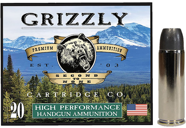 GRIZZLY AMMO 45 COLT, 335+Pgr, WLNGC - 20 rounds [MPN: GC45C+P14]