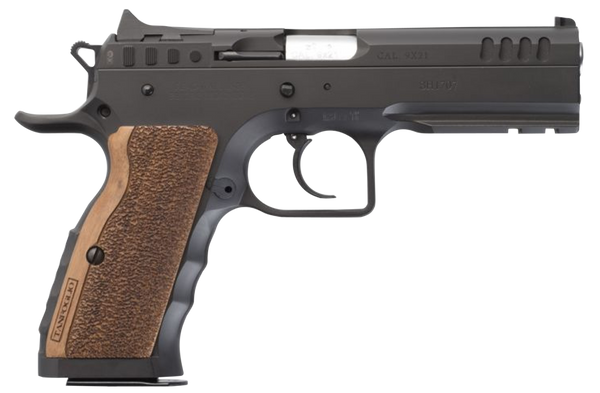 Tanfoglio Defiant Stock 9mm, 4.50" Barrel, 16 rnd - Black [MPN:TFSTOCKI9]