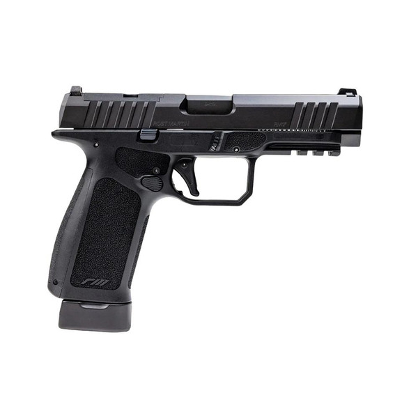 Rost Martin RM1F 9mm, 4.5" Barrel, Optic Ready, 19 rnd - Black [MPN:RM1FBLKOSP]