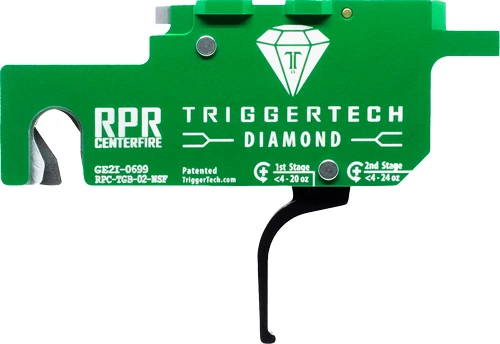 Triggertech Ruger Rpr Two  Stage Diamond Black Flat