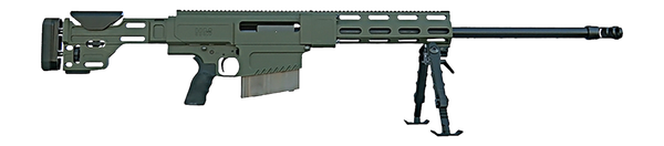 HM Defense HM50B2 Gen2 50 BMG, 29.25" Barrel, HM Bipod, 10 rnd - Green [MPN:HM50B250BMGODG]