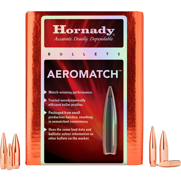 Hornady  Horn 263031 Bull .264 140 Hhb Aeromatch 500/6