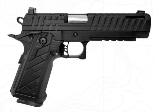 Live Free Armory Apollo 11 V2 9mm, 4.90" Barrel, Optic Ready, 18 rnd - Black [MPN:HG8640N]
