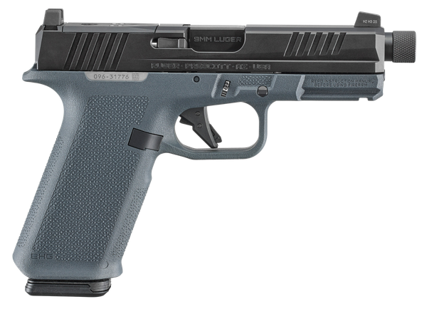 Ruger RXM 9mm, 4.5" Threaded Barrel, Optics Ready, 17 rnd - Black/Gray [MPN:19447]