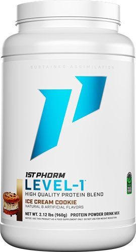 1st Phorm Level 1 Protein  Ice Cream Cookie