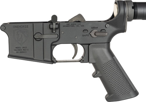 One Horse Ar15 Complete Lower  Receiver Aluminum Black