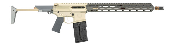Q HONEY BADGER 5.56 NATO, 16" Barrel, CA Compliant, 10 rnd - Clear [MPN:HB55616INRIFLEFSFM10]