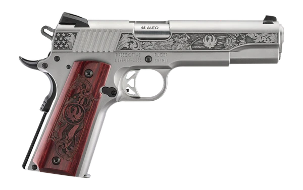 Ruger SR1911 250th Anniversary, .45 ACP, 8+1, 5" Stainless Steel Barrel [MPN: 16707]
