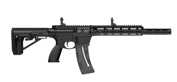 Retay RA15-22 .22 LR, 16" Barrel, 25 rnd - Black [MPN:RA1522-BLK-POLYMLOK]