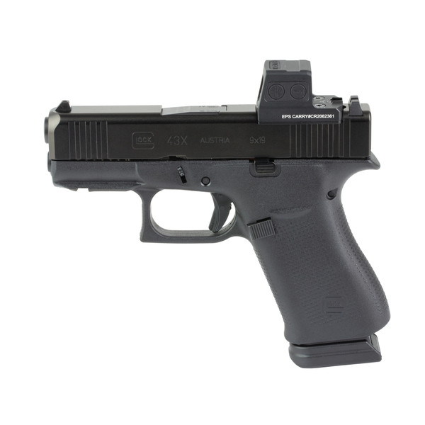 GLOCK 43X MOS 9mm, 3.41" Barrel, Holosun EPS, 15 rnd - Black [MPN:PX4350203MOSH2]