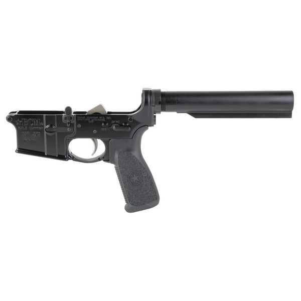 Bravo Company Complete Lower Receiver AR-15 MK2 Factory Cosmetic Blem - Black [MPN:BCMLRG-RMS-NO-STOCK-CO]