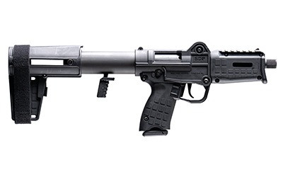Kel-Tec SUB SDP, 9mm Luger, 17+1, 6" Threaded Barrel, Receiver w/Picatinny Rail, Folding Pistol Brace, Polymer Grip [MPN: SDP9BLK]
 