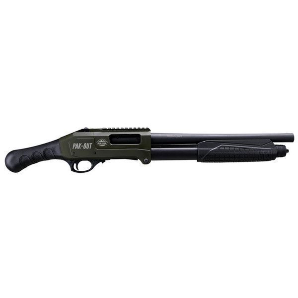 Rock Island Armory PAK-OUT 12 GA, 14.25" Barrel, 4 rnd - OD Green/Black [MPN:PakOut Short]