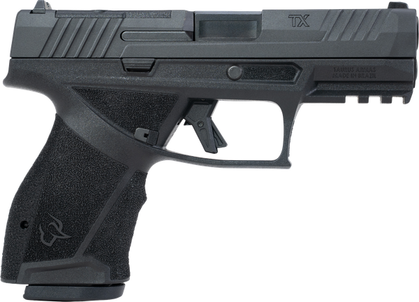 Taurus TX9 Compact 9mm, 4" Barrel, Optic Ready, Optic Ready, 15 rnd - Black [MPN:1-TX9C441]
