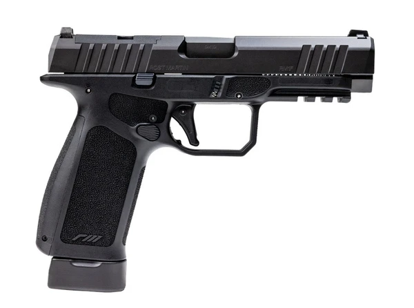Rost Martin RM1F 9mm, 4.5" Barrel, Optic Ready, 15 rnd - Black [MPN:RM1FBLKOSP15]