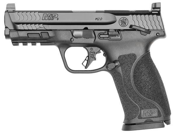 Smith & Wesson M&P9 M2.0 9mm, 4.22" Barrel, Optic Ready, 15 rnd - Black [MPN:14914]