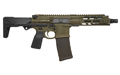 PRIMARY WEAPONS SYSTEMS MK107 MOD 2 SBR .300 BLK, 7.75" Barrel, 30 rnd - OD Green [MPN:2M107RB13C-1F]