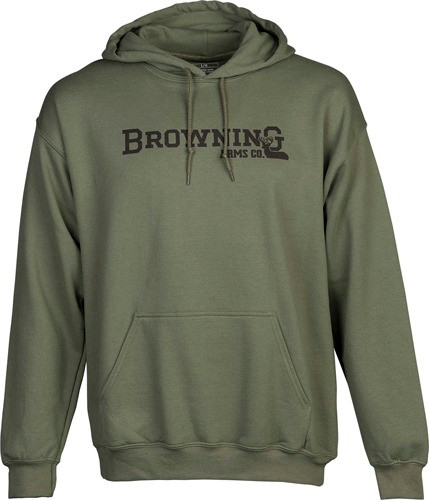 Browning Hoodie Backfence  Arms Green Xxlarge