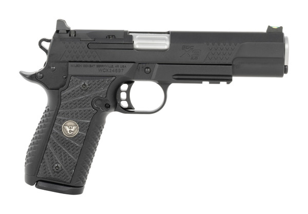 Wilson Combat EDC X9 2.0 9mm, 5" Barrel, Optic Ready, 15 rnd - Black [MPN:2EDCXLPR9OR]