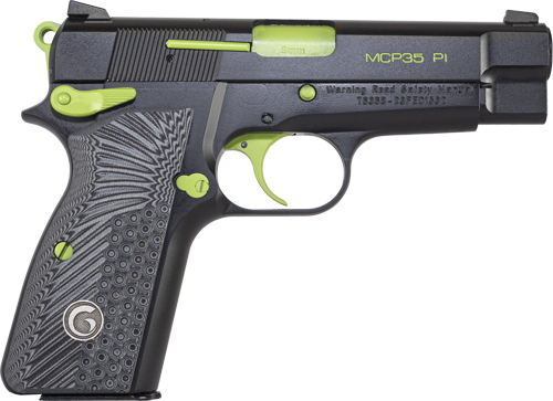 Girsan Mcp35 Pi 9mm 3.88 15Rd Hi-power Black And Zombie Green