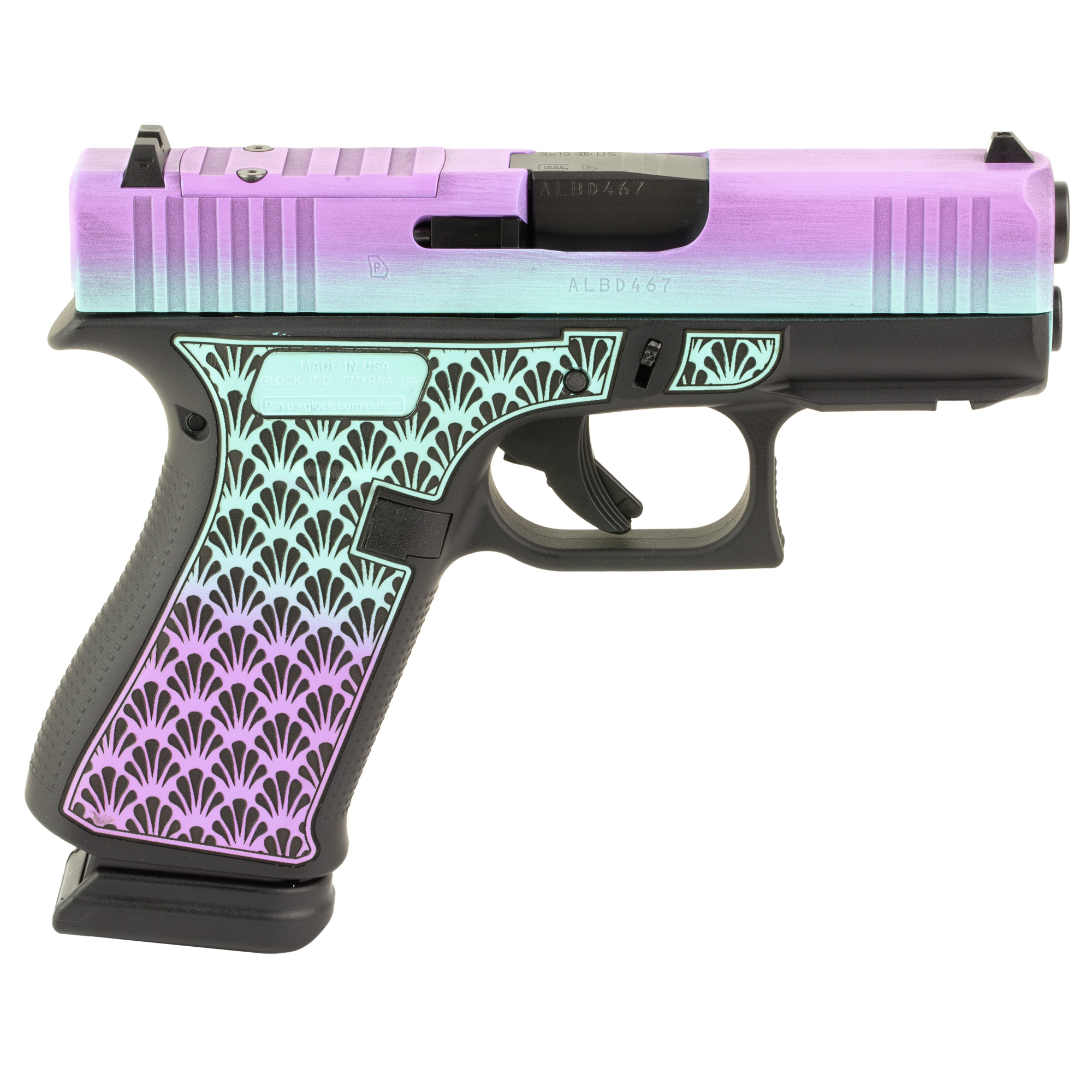 Glock 43X MOS 9mm, 3.4