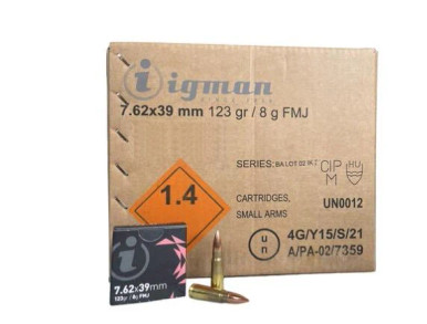 Bulk Igman FMJ Ammo