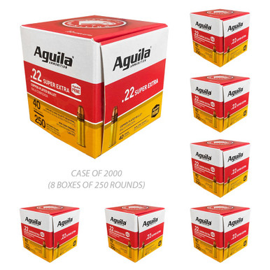 Bulk Aguila High Velocity Plated LRN Ammo