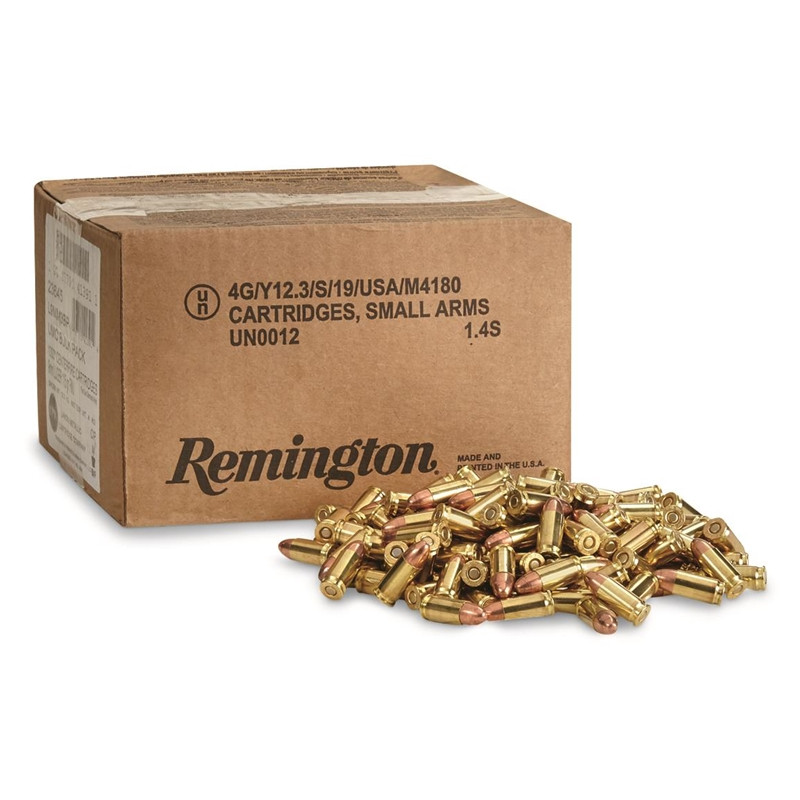 Image of Remington UMC Handgun 9MM, 115gr, FMJ - 1000 Rounds [MPN: 23645]
