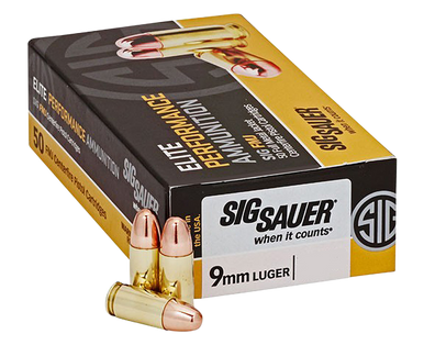 Sig Sauer Elite Performance [MPN FMJ Ammo