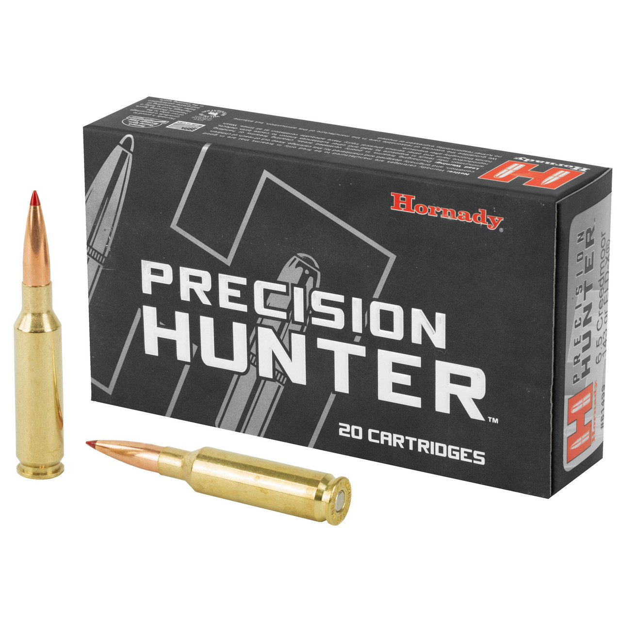 Image of Hornady Precision Hunter 6.5 CREEDMOOR, 143gr, ELD-X - 20 Rounds [MPN: 81499]