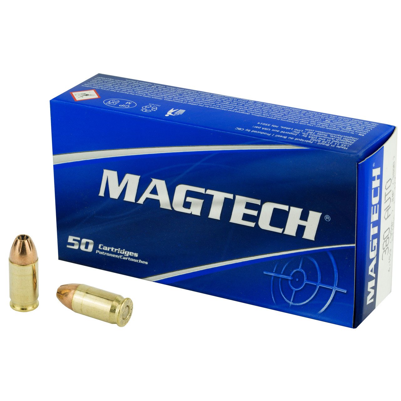 Image of Magtech .380 ACP, 95gr, JHP - 50 Rounds [MPN: 380B]