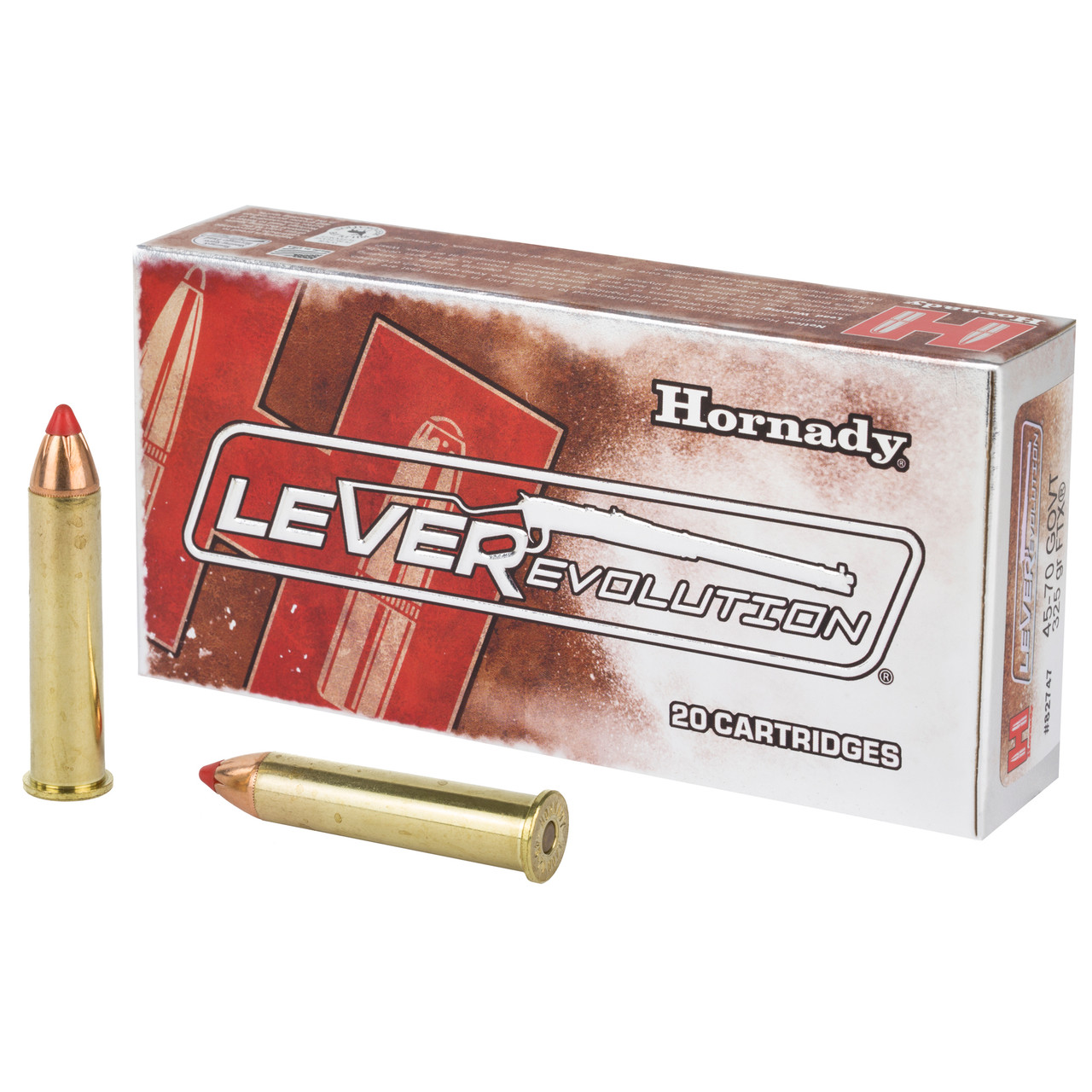 Image of Hornady Leverevolution .45-70 GOVT, 325gr, FTX - 20 Rounds [MPN: 82747]