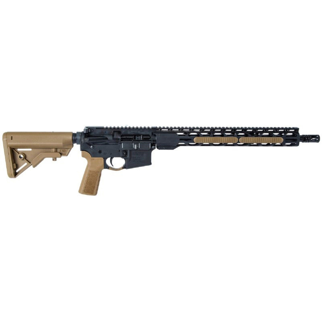 Image of Radical Firearms SOCOM 5.56 NATO, 16" barrel, 30 rnd - Coyote Brown [MPN:FR16-5.56SOC-15RPR-CB]