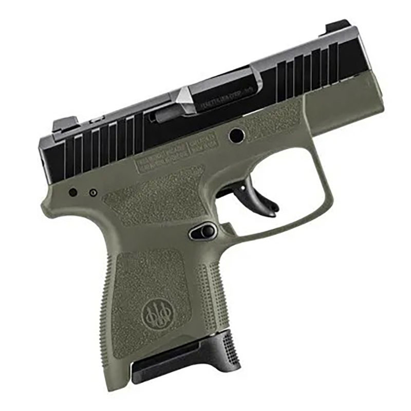 Image of Beretta APX A1 Carry, 9mm ,3.3" Barrel, 8-Rounds, Optics Ready - OD Green [MPN:JAXN9278A1]