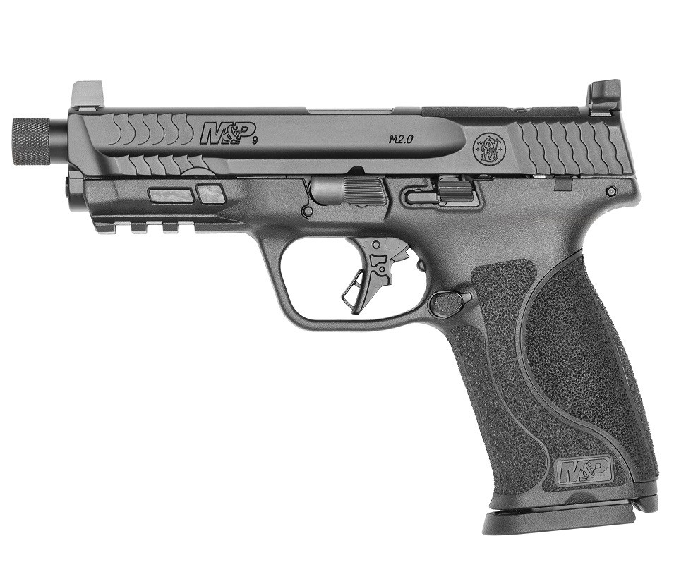 Image of SMITH AND WESSON M&P9 M2.0 9MM 4.625" 17RD BLACK OPTICS READY